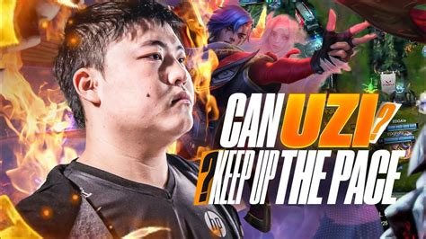 CAN UZI KEEP UP THE PACE EDG VS LNG CAEDREL YouTube