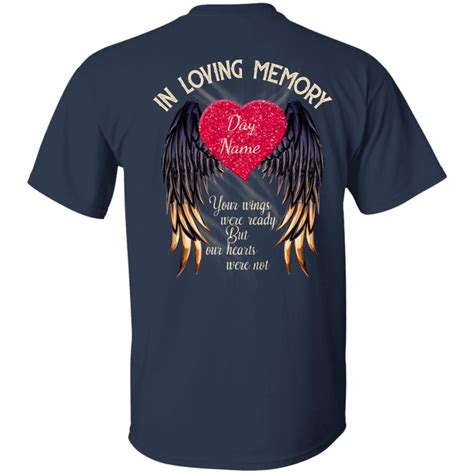 Memorial T Shirt Template