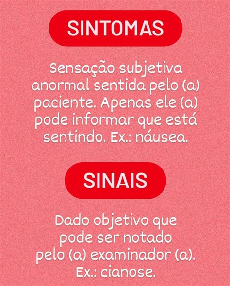 Diferenca Entre Sinais E Sintomas BRAINCP