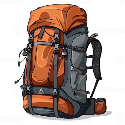 Hiking Backpack Clipart Generative Ai 26912569 PNG