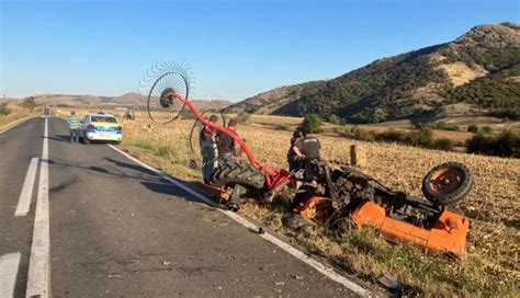 Accident Rutier N Jude Ul Tulcea Un Tractor S A R Sturnat N Urma