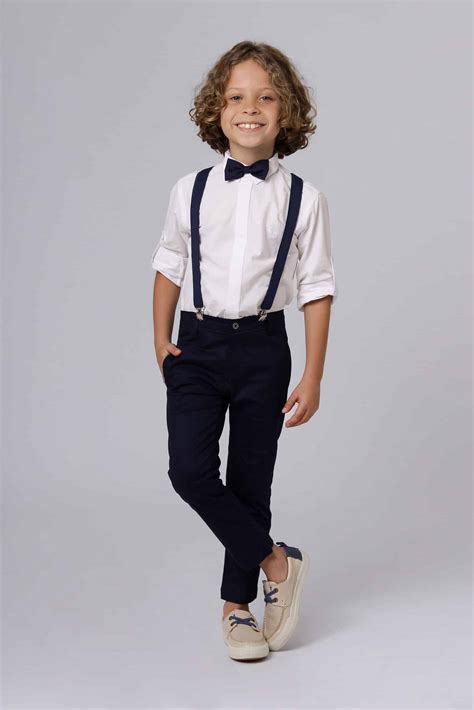 Conjunto Denis Formatura Infantil Menino Camisa Manga Longa Calça em