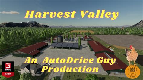 Farming Simulator 22 Harvest Valley AutoDrive YouTube