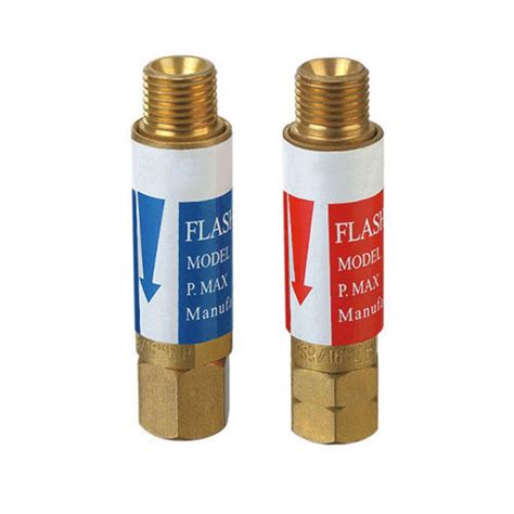 850312 FLASHBACK ARRESTERS FOR GAS CYLINDER REGULATORS Acetylene