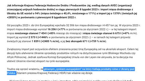 Coolfonpl On Twitter Likwidacja Polskiego Sektora Drobiarskiego