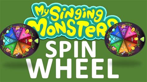 My Singing Monsters Spin Wheel YouTube