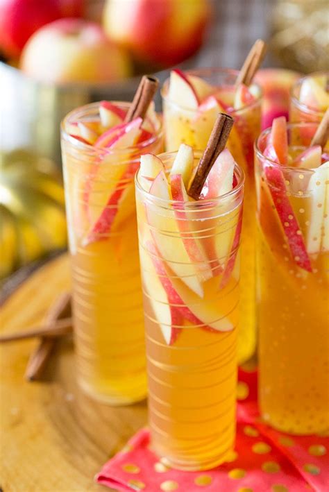 Sparkling Apple Cider Sangria Recipe - Easy & Delish