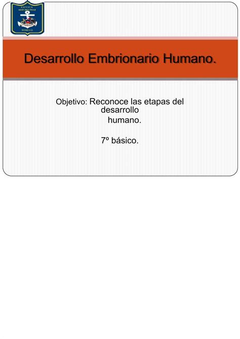 Pdf Desarrollo Embrionario Del Ser Humano Dokumen Tips Sexiz Pix