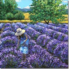 12 Lavender Field Paintings By Jennifer Vranes Ideas Lavender Fields