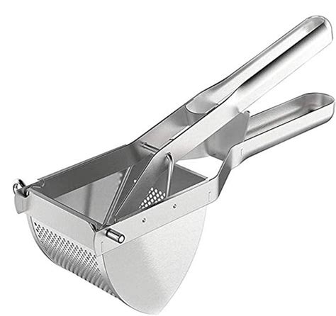 Heavy Duty Commercial Potato Masher Stainless Ergonomic Horizontal