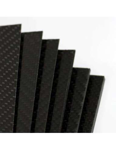 Two Sided Carbon Fiber Plate MATTE 1600 X 1000 X 1 5 Mm