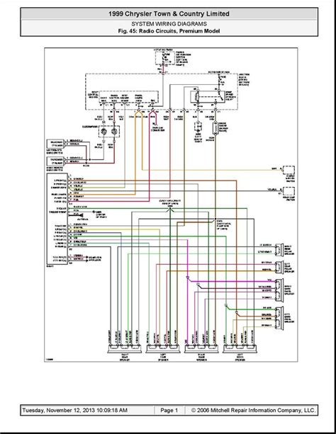 Chrysler Radio Wiring Diagrams 2006 Chrysler 300 Stereo Wiri