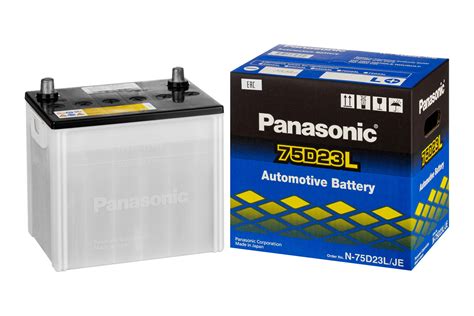 Купить Аккумуляторы: Аккумулятор Panasonic JE N-75D23L/JE оп 55 Ач 465 ...