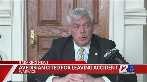 RIPTA CEO Scott Avedisian Is Suspect In Warwick Hit And Run YouTube