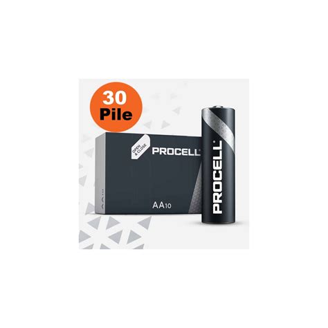 30 Batterie Duracell Procell AA Stilo