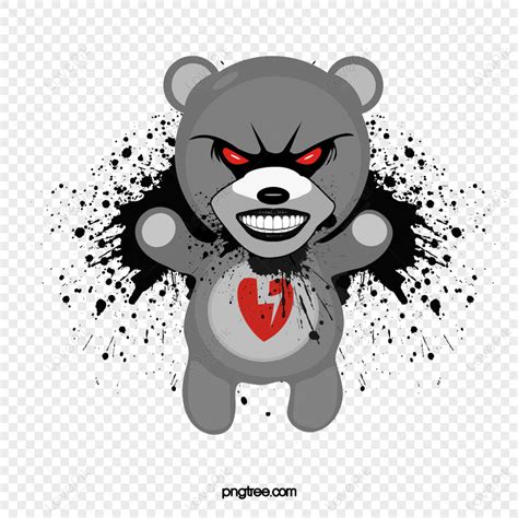 Evil Teddy Bear PNG Images With Transparent Background | Free Download ...