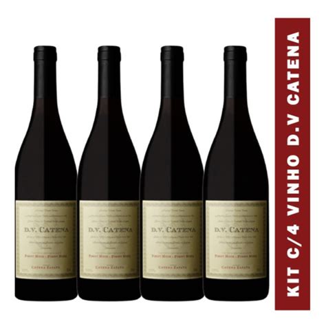 Vinho Tinto Dv Catena Pinot Noir Pinot Noir Kit C 4 750ml