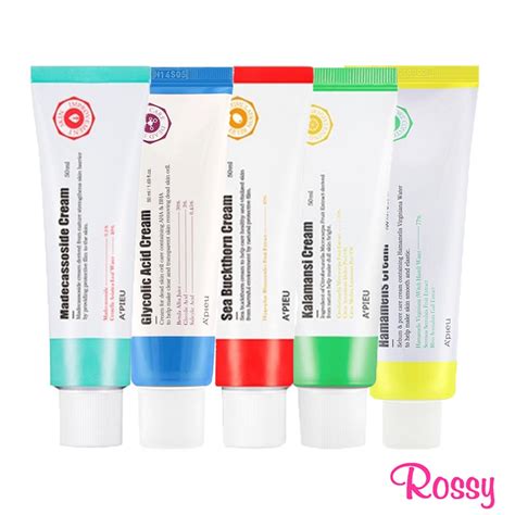 Apieu Cream Collection (5Type, Madecassoside, Sea Buckthorn, Glycolic ...