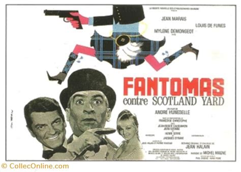 Fantômas contre Scotland Yard Postcards Other Condition New