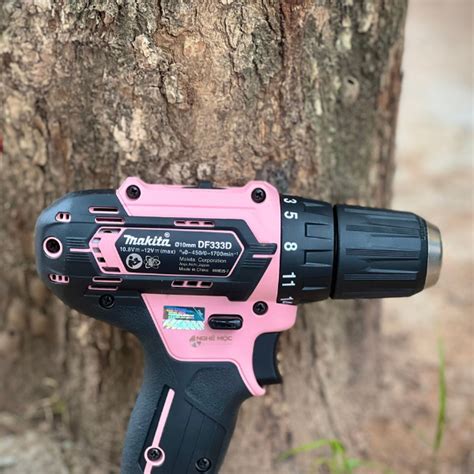 Máy khoan pin 12V Makita DF333DSAP1 Hồng Sakura mochaiphat