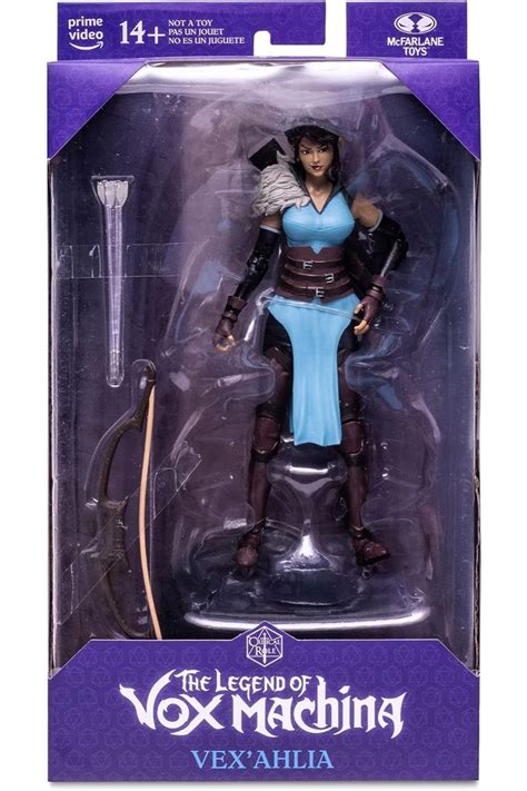 Mcfarlane Toys Critical Role Vex Ahlia Campaign 1 Vox Machina 7 Action Figure With