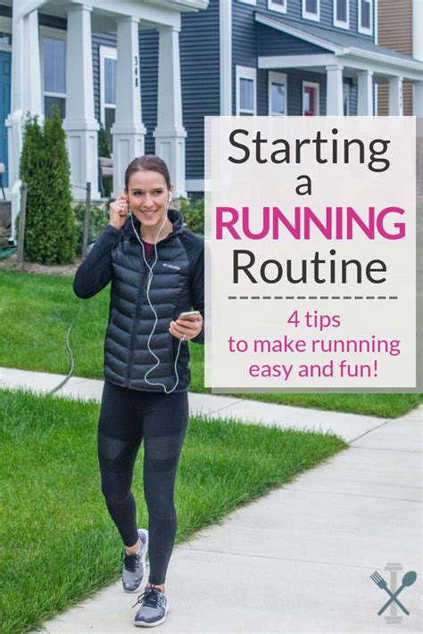 Starting a Running Routine - Physical Kitchness : 4 tips to get moving