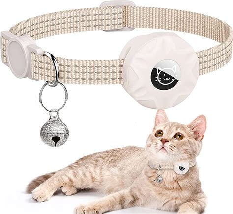 für AirTag Katzenhalsband Integriertes Reflektierendes