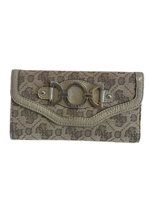 Guess Wallet Trifold S Y K Guess Monogram Vintage Eur