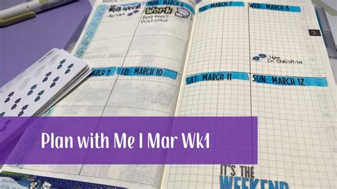 Plan With Me Hobonichi Weeks Vertical Weeks Hack Chatty Planning