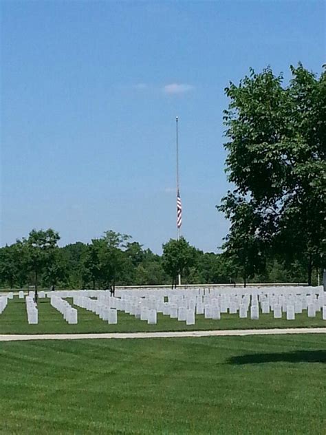 √ Veterans Memorial Cemetery Rittman Ohio - Grass Pot