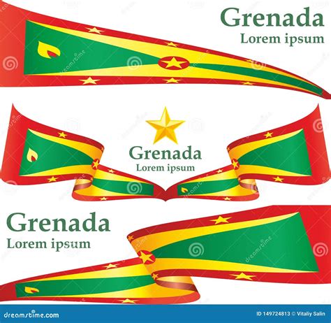 Flag of Grenada, Grenada is a Country in the West Indies, Island of