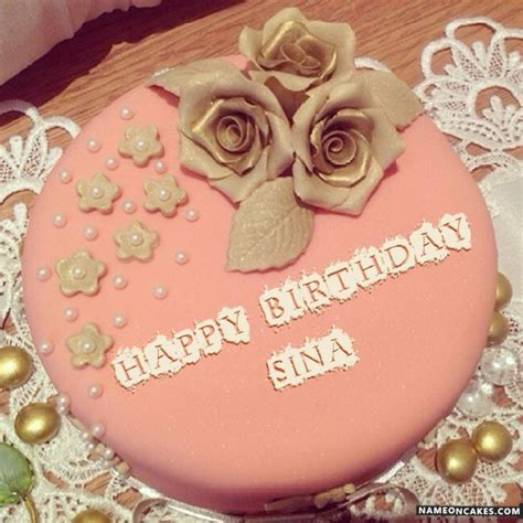 Happy Birthday Sina Cake Images