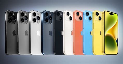 Apple's iPhone 15 Series: A Sneak Peek at the 9 Color Schemes Unveiled Ahead of Autumn ...