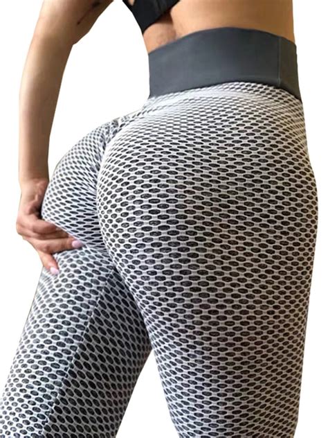 Normov High Waist Dot Fitness Leggings Women Workout Push Up Leggings