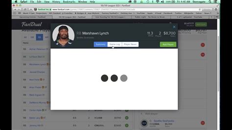 Fanduel Week 3 Lineup Youtube