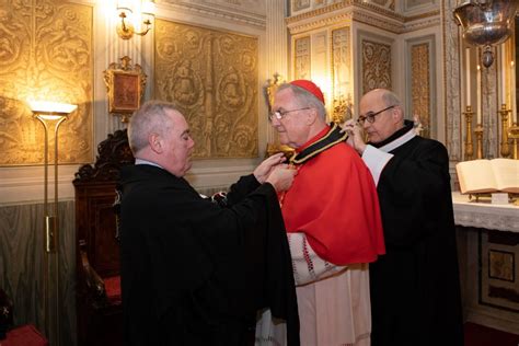 Cardinal Arthur Roche Bailiff Grand Cross Of Honour And Devotion Of The