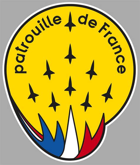 PATROUILLE DE FRANCE PAF PE015 - Caroline's stickers