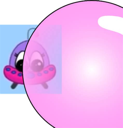 Purple Ufo Blowing Massive Gum By Extraodoods2022 On Deviantart