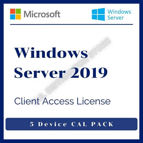 Windows Server Cal 2019 5 Device Cal Oem R18 05829 Th