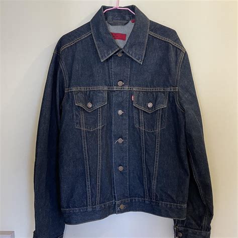 Levi’s Denim Jacket Red Tab 100 Mens Size:... - Depop