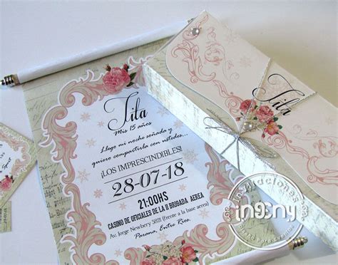 Pin Em Tarjetas De Invitaciones 409