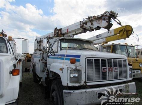 1991 Altec D845t Mounted On 1991 Gmc Topkick C5500 For Sale In Canton