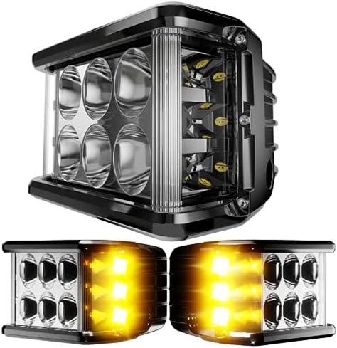 Amazon Kawell W Dual Side Shooter Cube Led Light Pods Spotlight