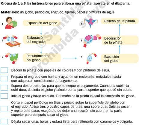 Cuarto Grado Espa Ol Los Instructivos