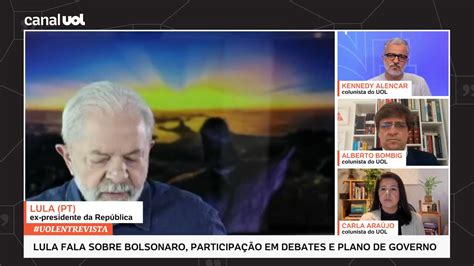 Uol Notícias On Twitter 🔴 Ao Vivo Lula Fala Sobre Eleições