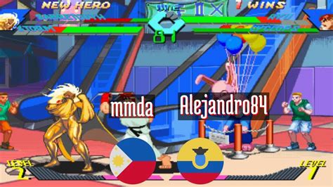 X Men Vs Street Fighter Ft Mmda Ph Vs Alejandro Ec