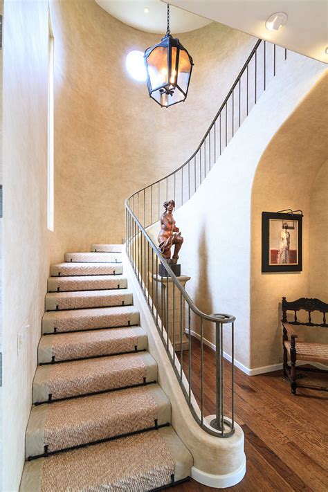 La Jolla Contemporary Italian And Wine Cellar Méditerranéen Escalier San Diego Par Grunow