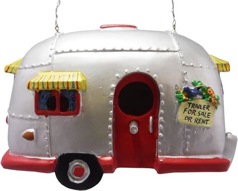 Amazon Camper Birdhouse Trailer Bird House Airstream Style Rv