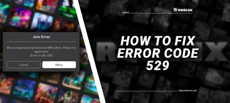 How To Fix Roblox Error Code