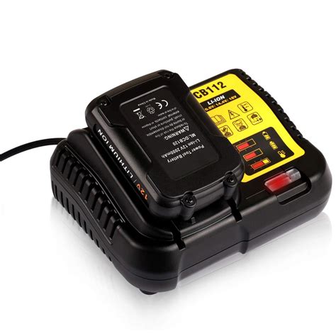 STZ Dewalt DCB112 12-Volt and 20-Volt MAX Lithium-Ion Battery Charger Replace 611677935177 | eBay